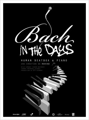 affiche du concert «Bach in the Days»